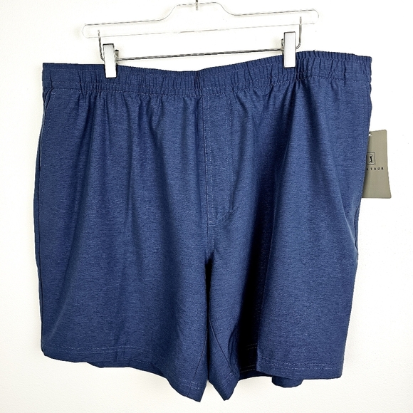 PGA Tour Navy Blue Golf Shorts NWT UPF 50 - Picture 1 of 8